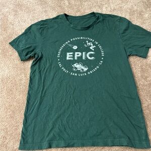 Hanes Forest Green Cal Poly SLO EPIC Graphic Tee